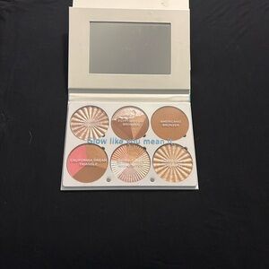 OFRA On The Glow Palette with Blue and Pink Accents